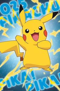 Plakát Pokemon - Pikachu, (61 x 91.5 cm)