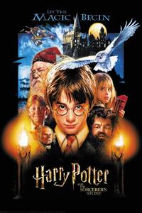 XXL poszter Harry Potter - Philosopher Stone, (80 x 120 cm)