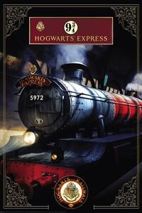 XXL poszter Harry Potter - Hogwarts Express, (80 x 120 cm)