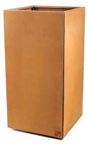 G21 Corten Square virágláda, 50 x 100 x 50 cm