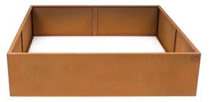 G21 Corten magaságyás, 132 × 32 × 132 cm