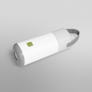 LEDVANCE NIGHTLUX LANTERN POWERBANK lámpa szürke/fehér színben, 25-45 lm fényerő, 0.50 W, 20000 h, IP20 védelemmel, 5 V DC, 3000 - 4000 K, 4058075570207