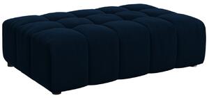 Royal Blue Velvet lábtartó Cosmopolitan Design Chicago 102 x 80 cm