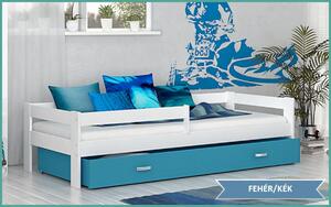 Hugo MDF leesésgátlós gyerekágy ágyneműtartóval160x80cm