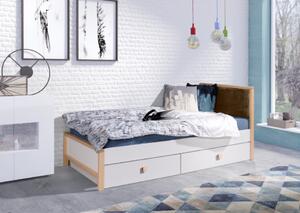 ZARA tömör fa gyerekágy ágyneműtartóval180x80cm