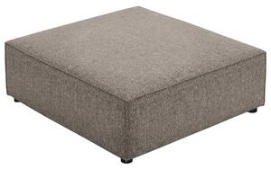 Szürke kárpitozott lábzsámoly Cosmopolitan Design Arendal 102 x 80 cm