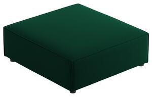 Palack zöld bársony lábtartó Cosmopolitan Design Arendal 102 x 80 cm