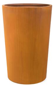 G21 Corten Round virágláda, 65 x 100 cm