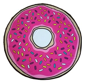 Rózsaszín pamut strandtörölköző ø 150 cm Donut – JAHU collections