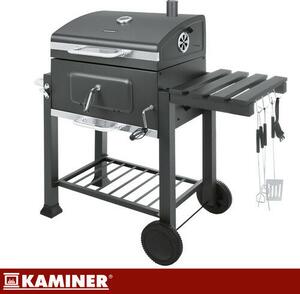 Kaminer Kerti grill fedővel 116x55x120cm 27318