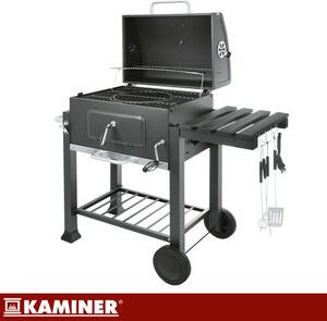 Kaminer Kerti grill fedővel 116x55x120cm 27318