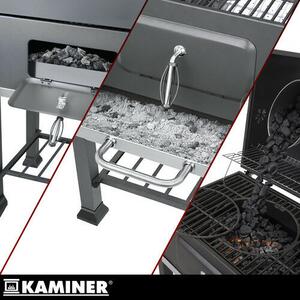 Kaminer Kerti grill fedővel 116x55x120cm 27318