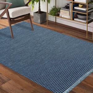 Kék csúszásmentes szőnyeg alkalmas folyosóra Szélesség: 80 cm | Hossz: 150 cm