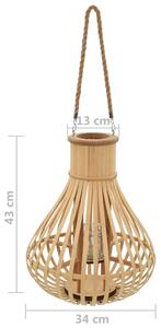 Bambusz függő lámpás VENO