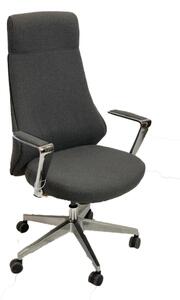 Cans05 Főnöki szék fix karfával Szürke