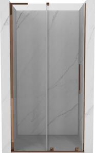 Mexen Velar L, tolózuhanyajtó nyitáshoz 90 cm, 8 mm átlátszó üveg, rózsaszín arany, 871-090-003-01-60