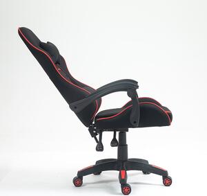 Irodai szék, forgószék, gamer szék fekete-piros (1039DX-BLACK-RED)