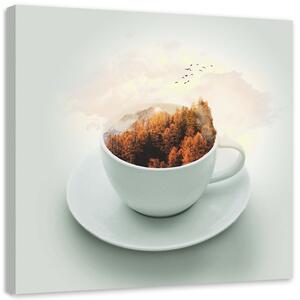 Gario Vászonkép Egy csésze tele erdovel - Zehem Chong Méret: 30 x 30 cm
