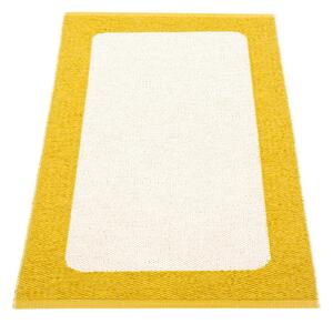 Mustársárga-krémszínű kültéri-beltéri szőnyeg 70x120 cm Ilda Mustard – Pappelina