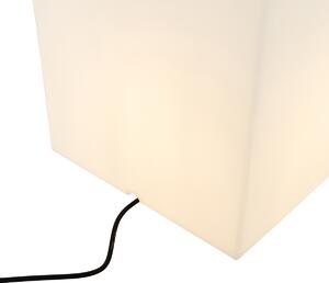 Modern kültéri lámpa fehér 38 cm négyzet IP44 - Nura