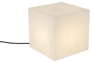 Modern kültéri lámpa fehér 30 cm négyzet IP44 - Nura