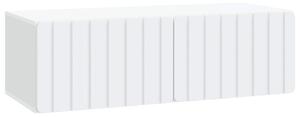 Fali TV szekrény 98 x 41 x 30 cm Fehér Szerelt Fa