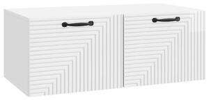 Fali TV szekrény Magasfényű Fehér 78,5 x 41 x 30 cm Szerelt Fa