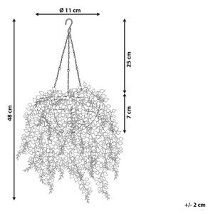 Függeszthető Cserepes Műnövény 48 cm BOXUS