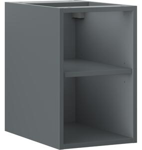 Mexen Box-A, nyitott szekrény polccal 30 cm, grafit matt, 91AX2-0300-470-0-66