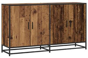 VidaXL Széf Antik Fa 134 x 35 x 76 cm Szerelt Fa