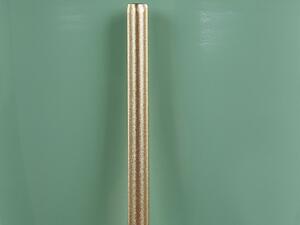 Arany és zöld fém virágtartó 31 cm LEFKI