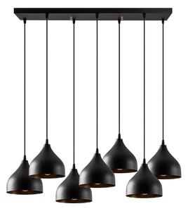 Design csillár Odetta 88 cm fekete