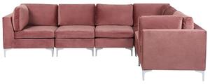 Sarok ülőgarnitúra Eldridge (rózsaszín) (B). 1078787
