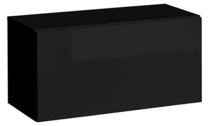 ILKA 1 téglalap alakú faliszekrény - fekete