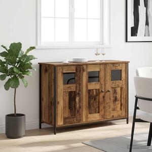 VidaXL Széf Antik Fa 100 x 35 x 70 cm Szerelt Fa