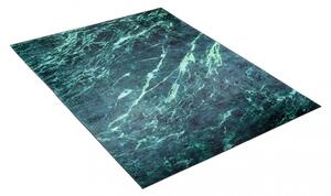 TOSCANA Modern zöld szőnyeg márványmintával Szélesség: 80 cm | Hossz: 200 cm