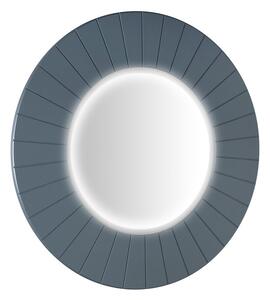 Sapho Sapho, LUMIRO STRIP kerek tükör LED világítással a keretben, átmérő 75cm, szienna színű, LR750-4242S