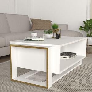 Bianco Coffee Table White - Gold