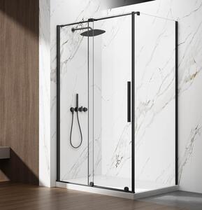 Gelco Gelco, SPIRIT BLACK téglalap alakú zuhanykabin 1000x900mm bal/jobb változat, GI1010BGI3590B