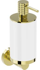 Mexen Triv, fali szappanadagoló, fehér/arany, 250ml, 70A33058-50W