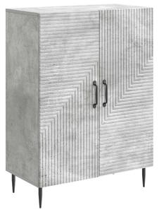 Széf Betonszürke 66 x 34,5 x 89,5 cm Szerelt Fa