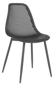 Étkező szék, fekete, TEGRA TYP 2