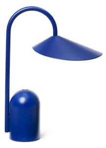 Asztali lámpa ferm LIVING, Arum, dimmable, Kék, Terasz, Fém, Dizájn