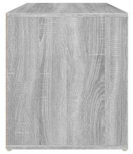 VidaXL szürke sonoma színű szerelt fa előszobapad 80 x 40 x 45 cm