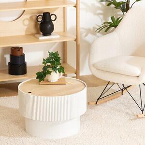 Atmosphera Enola Dohányzóasztal, MDF, 55 cm - Fekete
