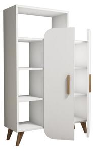Form fehér nappali szekrény 90 x 32 x 132 cm