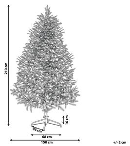 Karácsonyfa 210 cm Fergus (rózsaszín). 1078853
