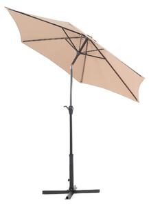 Homokbézs napernyő ⌀ 270 cm VARESE