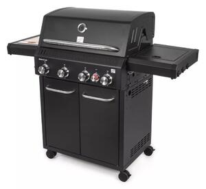 G21 Alabama Black BBQ Premium Line gázgrill, 5 égő + nyomáscsökkentő szelep ingyen