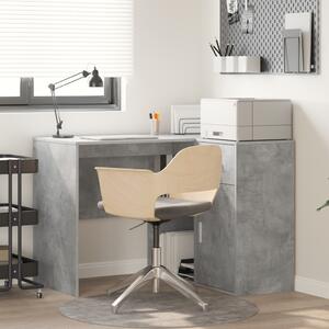 Sarokíróasztal fiókkal Beton Szürke 102 x 50 x 75 cm Faanyag